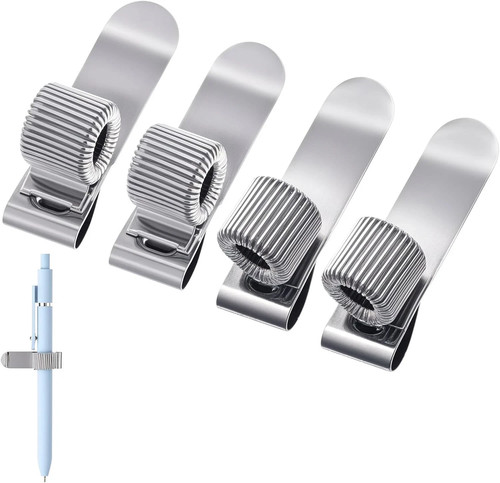4pcs metal pen - pen, clip