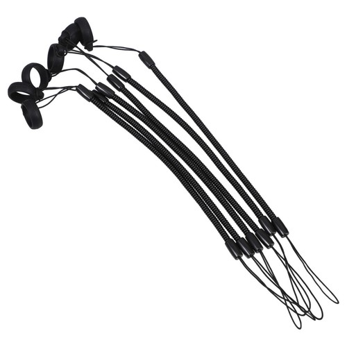 Pcs black lanyard pen holder - black,