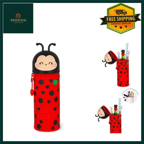 Cute ladybug silicone pencil - cute,