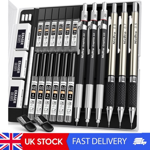 6pcs mechanical pencils set - pencils, 3