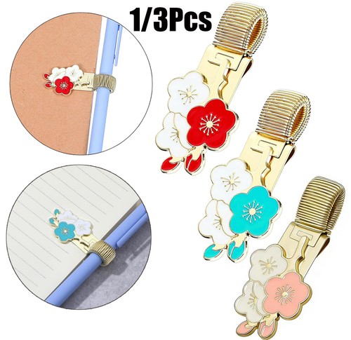 1pc 3pcs metal pen clip - 1pc/3pcs,