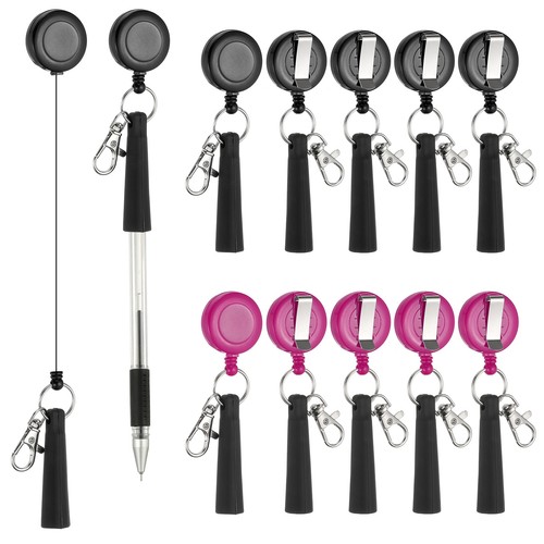 Retractable pen holder 20pcs - pen, holder,