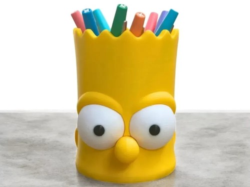 Bart simpson pencil - holder,