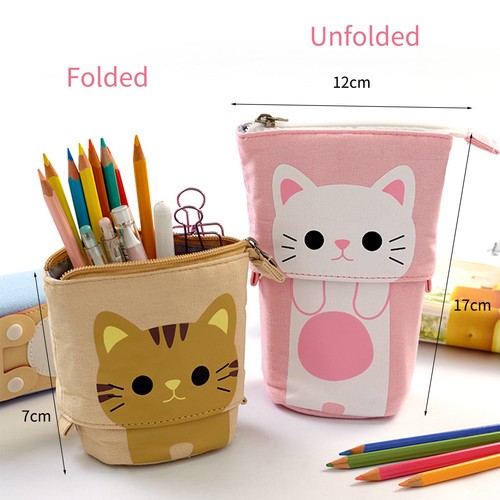 Retractable canvas pencil case - pencil,