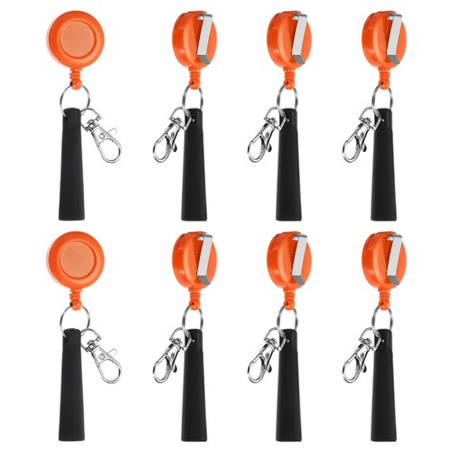 Retractable pen holder - pen, 8pcs