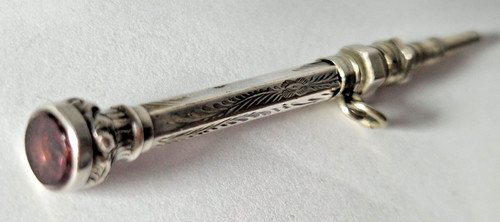 Retractable silver propelling - silver,